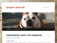 Frontpage screenshot for site: Grejsin dnevnik (http://gordana-brzak.from.hr)
