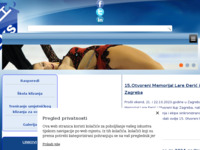Frontpage screenshot for site: Zagrebacki klizacki savez (http://www.zks.hr)