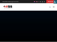 Frontpage screenshot for site: Visoka škola za sigurnost (http://www.vss.hr)