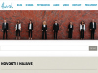 Frontpage screenshot for site: (http://akvarel.hr)