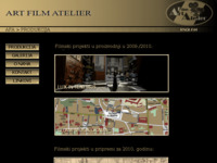 Frontpage screenshot for site: Art Film Atelier (http://www.artfilmatelier.hr)