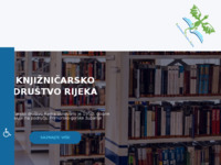 Slika naslovnice sjedišta: Knjižničarsko društvo Rijeka (http://www.kdr.hr)