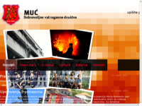 Frontpage screenshot for site: DVD Muć (http://www.dvdmuc.hr)
