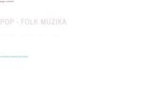 Slika naslovnice sjedišta: Pop - Folk Muzika (http://www.popfolkmuzika.weebly.com)