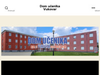 Frontpage screenshot for site: Dom učenika Vukovar (http://dom-ucenika-vu.skole.hr/)