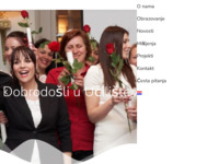 Frontpage screenshot for site: Učilište Ambitio ustanova za obrazovanje odraslih (http://www.uciliste-ambitio.hr)