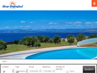 Frontpage screenshot for site: Hvar Unlimited - najam smještaja (http://www.hvar-unlimited.com)