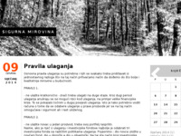 Frontpage screenshot for site: (http://sigurna-mirovina.blog.hr)
