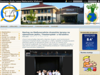 Frontpage screenshot for site: Osnovna škola Ivana Mažuranića Vinkovci (http://www.os-imazuranica-vk.skole.hr/)