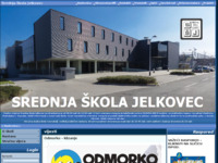 Frontpage screenshot for site: (http://www.ss-jelkovec.skole.hr/)