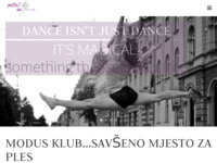 Slika naslovnice sjedišta: Modus klub - plesni studio (http://www.modus-klub.hr)