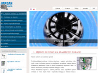 Frontpage screenshot for site: Jordan mjerila d.o.o. za trgovinu i usluge (http://www.jordanmjerila.hr)