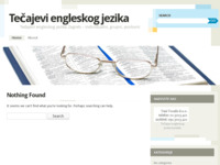 Frontpage screenshot for site: Tečajevi engleskog jezika (http://tecajeviengleskogjezika.wordpress.com/)