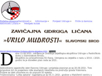 Frontpage screenshot for site: Zavičajna udruga Ličana (http://www.vrilo-mudrosti.hr)