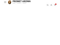 Frontpage screenshot for site: Promet aroma doo (http://www.prometaroma.hr)