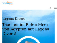 Frontpage screenshot for site: (http://www.Lagona-Divers.com)