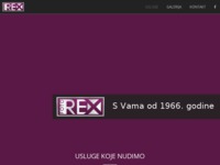 Frontpage screenshot for site: Foto Rex (http://www.foto-rex.hr)