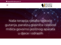 Frontpage screenshot for site: (http://www.kraljev-govor.hr)