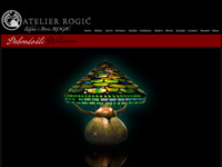 Frontpage screenshot for site: Atellier Rogić (http://www.atelierrogic.hr)