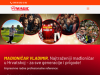 Frontpage screenshot for site: (http://www.madjionicar.hr)