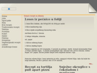 Frontpage screenshot for site: (http://www.domaci-recepti.com)