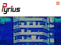Frontpage screenshot for site: Pyrius web studio (http://www.pyrius-informatika.hr)