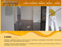 Frontpage screenshot for site: (http://www.markovic-epoksidnipodovi.hr)