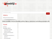 Frontpage screenshot for site: Štambilji.hr (http://www.stambilji.hr)