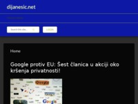 Frontpage screenshot for site: Alen Dijanešić (http://alen-dijanesic.from.hr)