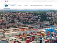 Frontpage screenshot for site: Udruga pomorskih agenata Hrvatske (http://www.asbac.hr)