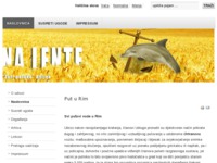 Frontpage screenshot for site: (http://www.festina-lente.hr)