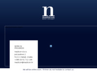Frontpage screenshot for site: Nauticon brodska pokrivala (http://nauticon.hr/)
