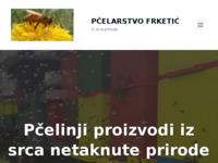 Frontpage screenshot for site: (http://pcelarstvo-frketic.hr/)