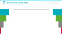 Frontpage screenshot for site: (http://www.biser-moslavine.com/)