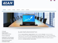 Frontpage screenshot for site: (http://www.elan-si.hr)