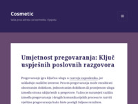 Frontpage screenshot for site: cosmetic.com.hr - prvi hrvatski kozmetički portal (http://cosmetic.com.hr)