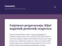 Slika naslovnice sjedišta: cosmetic.com.hr - prvi hrvatski kozmetički portal (http://cosmetic.com.hr)