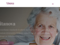 Frontpage screenshot for site: Vitanova – dom za starije i nemoćne osobe (http://www.vitanovadom.hr)