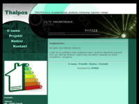 Frontpage screenshot for site: Thalpos d.o.o. (http://www.thalpos.hr/)