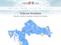 Slika naslovnice sjedišta: Vrijeme Hrvatska - MeteoCRO (http://meteocro.com/hr/)