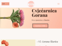 Slika naslovnice sjedišta: Naslovna - Cvjećarnica Gorana (http://www.cvjecarnica-gorana.hr)