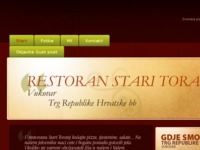 Frontpage screenshot for site: (http://www.restoran-stari-toranj.com.hr/)