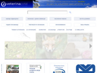 Frontpage screenshot for site: (http://veterina.com.hr)