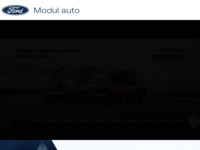 Frontpage screenshot for site: Modul auto Ford Zadar (http://www.modulauto.hr/)