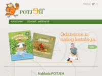 Frontpage screenshot for site: Naklada Potjeh (http://www.naklada-potjeh.hr)