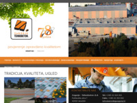 Frontpage screenshot for site: Zagorje-Tehnobeton d.d. (http://www.gpzagorje.hr/)