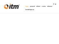 Frontpage screenshot for site: ITM d.o.o. (http://www.itm-zg.hr)