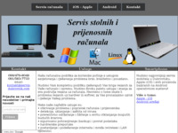 Frontpage screenshot for site: Servis Dubrovnik - Servis stolnih i prijenosnih računala (http://www.servis-dubrovnik.com)