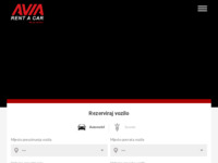 Frontpage screenshot for site: Avia rent a car Zadar - najam vozila Zadar, Hrvatska (http://www.avia-rentacar.hr)