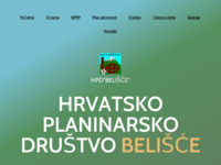Slika naslovnice sjedišta: Hrvatsko planinarsko društvo Belišće (http://www.hpd-belisce.hr)